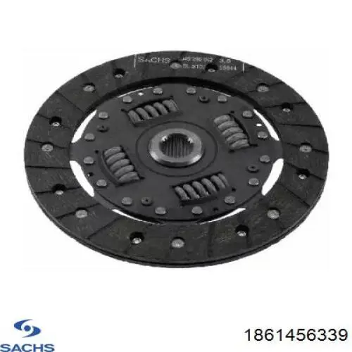 1861456339 Sachs диск сцепления