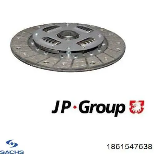 Диск сцепления Sachs 1861547638 цена, от 21.65 USD