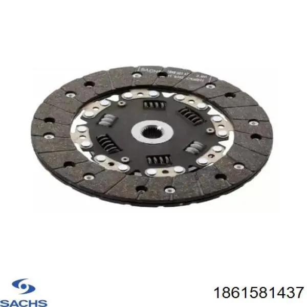 1861581437 Sachs диск сцепления