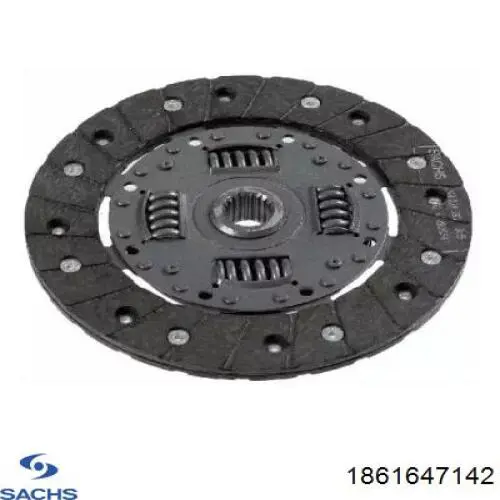 Купить 1861647142 Sachs Диск сцепления
