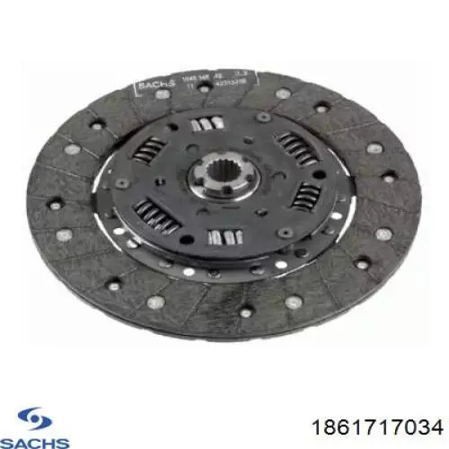 Диск сцепления Sachs 1878634234 цена, от 245.11 USD