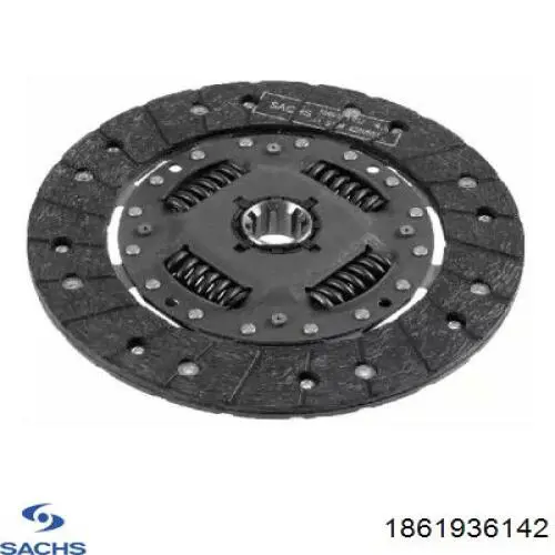 Купить 1861936142 Sachs Диск сцепления