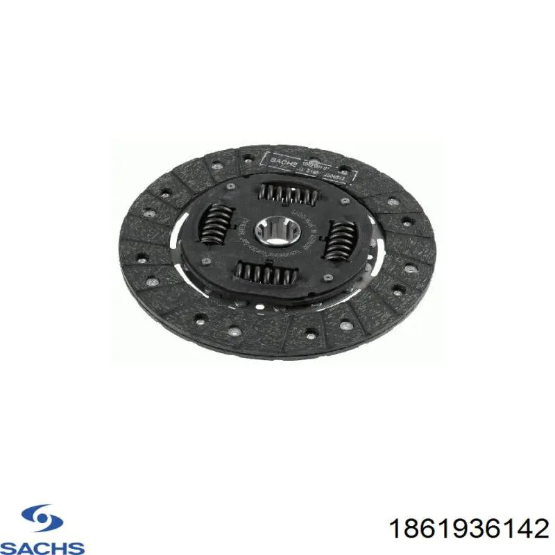 Диск сцепления 1861936142 Sachs