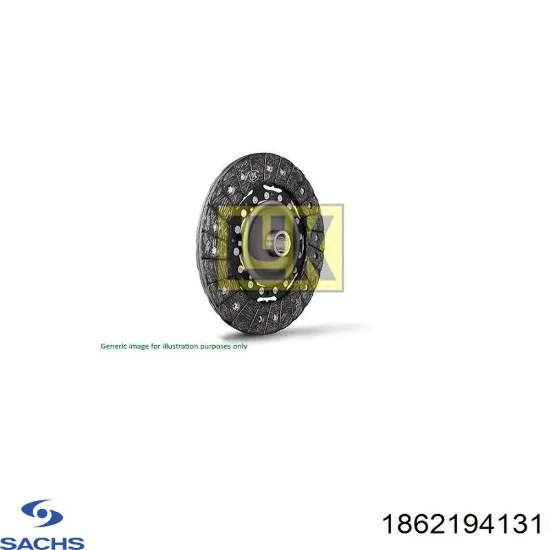 Купить 1862194131 Sachs Диск сцепления