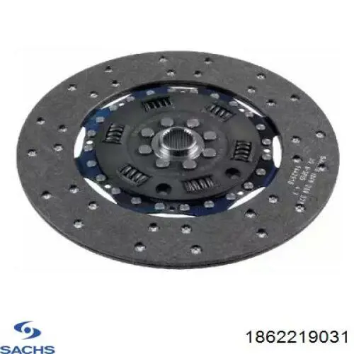 Диск сцепления 1862219031 Sachs