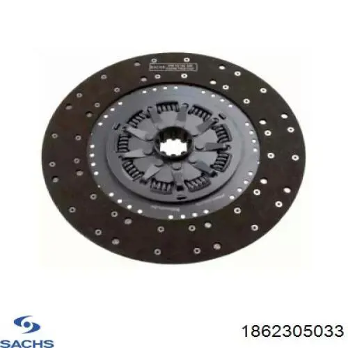 Диск сцепления 1862243033 Sachs