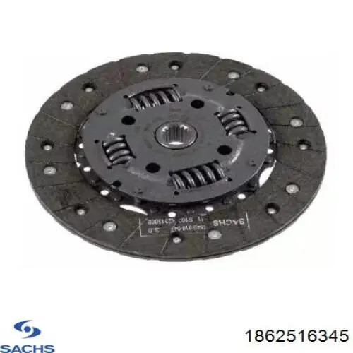 Купить 1862516345 Sachs Диск сцепления