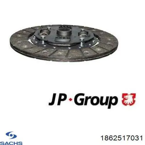 Купить 1862517031 Sachs Диск сцепления