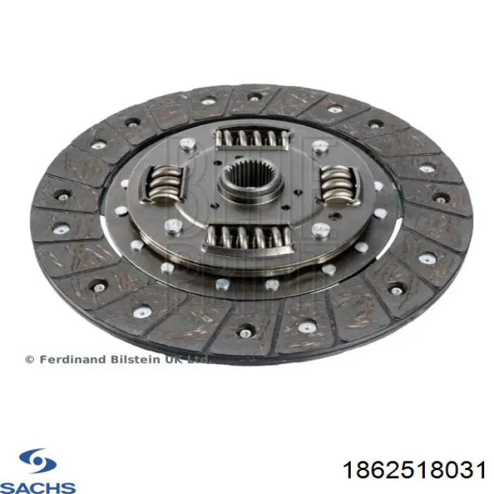 Диск сцепления Sachs 1862518031
