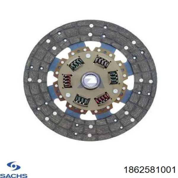 1862581001 Sachs диск сцепления