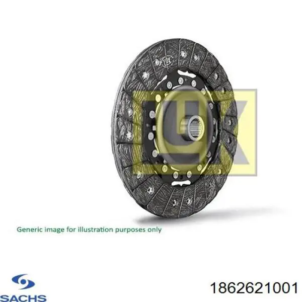 1862621001 Sachs диск сцепления