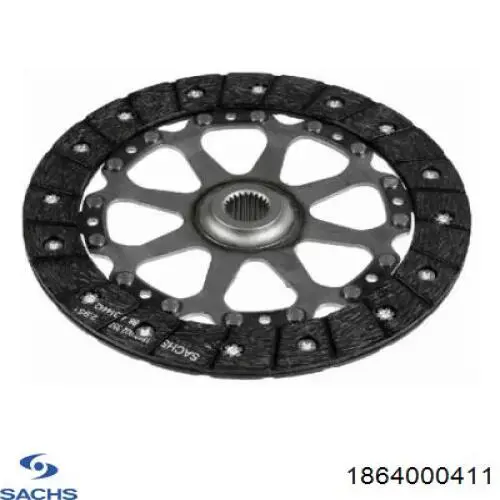 Диск сцепления Sachs 1864000411 цена, от 232.28 USD