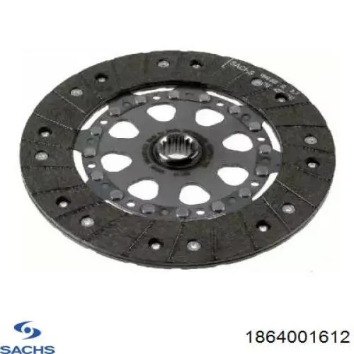 Купить 1864001612 Sachs Диск сцепления