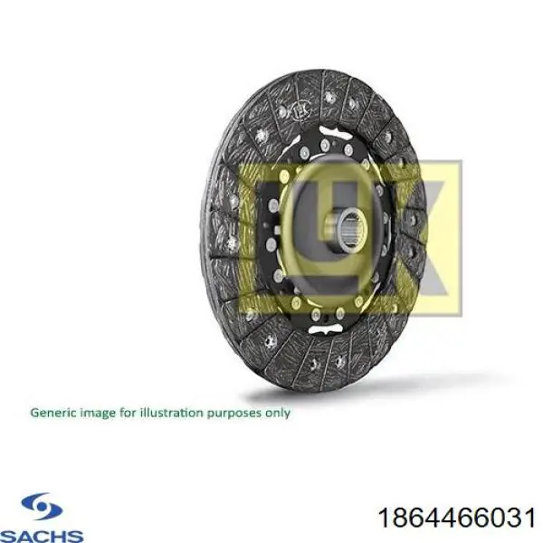 Купить 1864466031 Sachs Диск сцепления