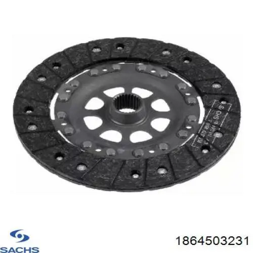 Купить 1864503231 Sachs Диск сцепления
