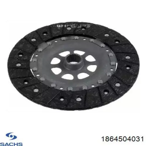 Диск сцепления 1864504031 Sachs