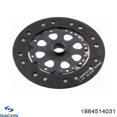 Диск сцепления Sachs 1864514031 цена, от 72.58 USD