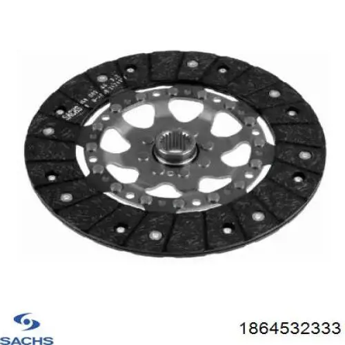Диск сцепления 1864532333 Sachs