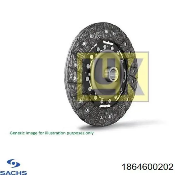 1864600202 Sachs диск сцепления