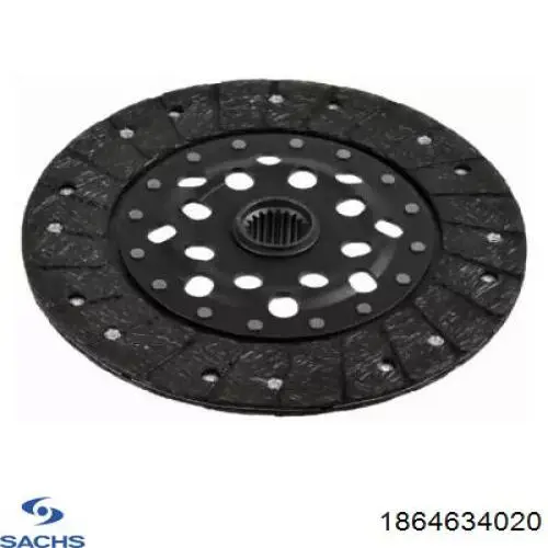 Диск сцепления Sachs 1864634020 цена, от 48.17 USD