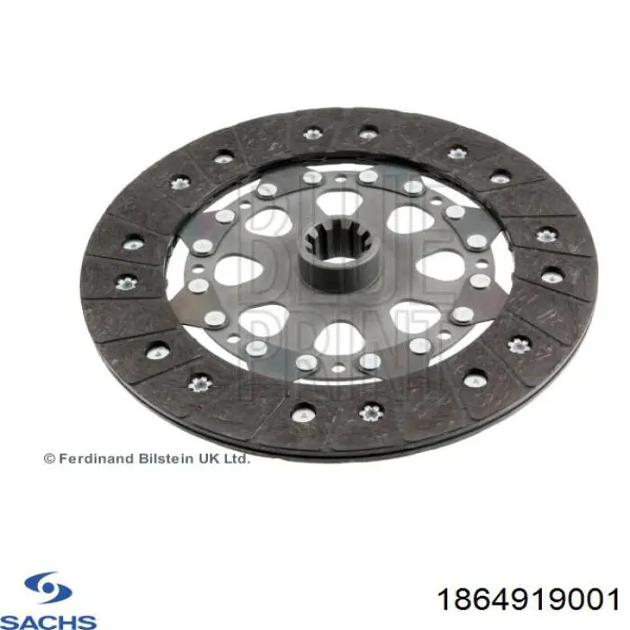 Купить 1864919001 Sachs Диск сцепления