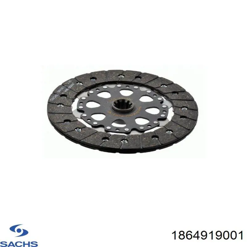 Диск сцепления 1864919001 Sachs