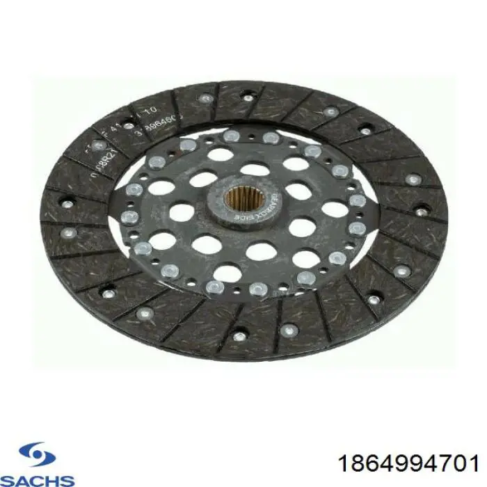 Диск сцепления Sachs 1864994701 цена, от 120.56 USD