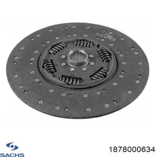 Диск сцепления Sachs 1878000634