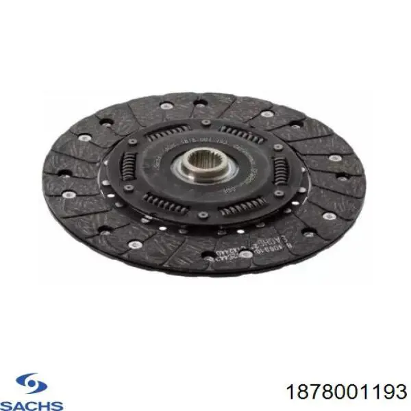 Диск сцепления 1878001193 Sachs