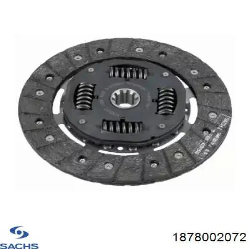 Купить 1878002072 Sachs Диск сцепления