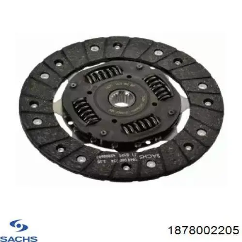 Купить 1878634205 Sachs Диск сцепления