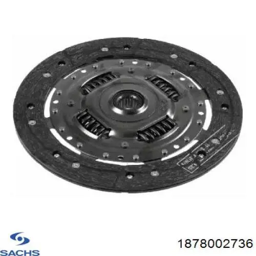 Купить 1878002736 Sachs Диск сцепления