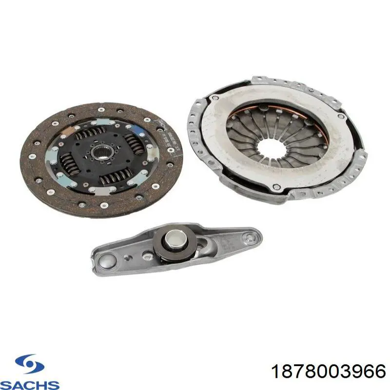 Диск сцепления 1878003966 Sachs