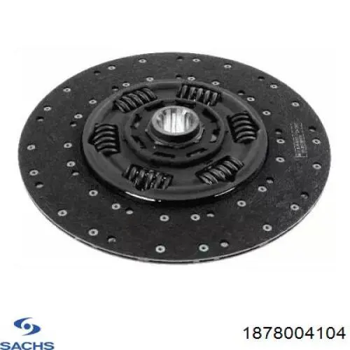 Диск сцепления 1878004104 Sachs