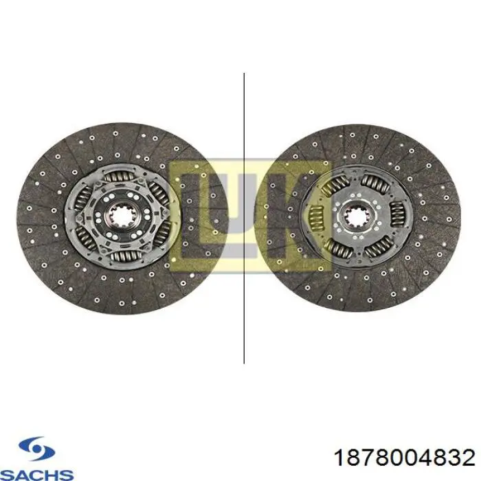 Диск сцепления Sachs 1878004832
