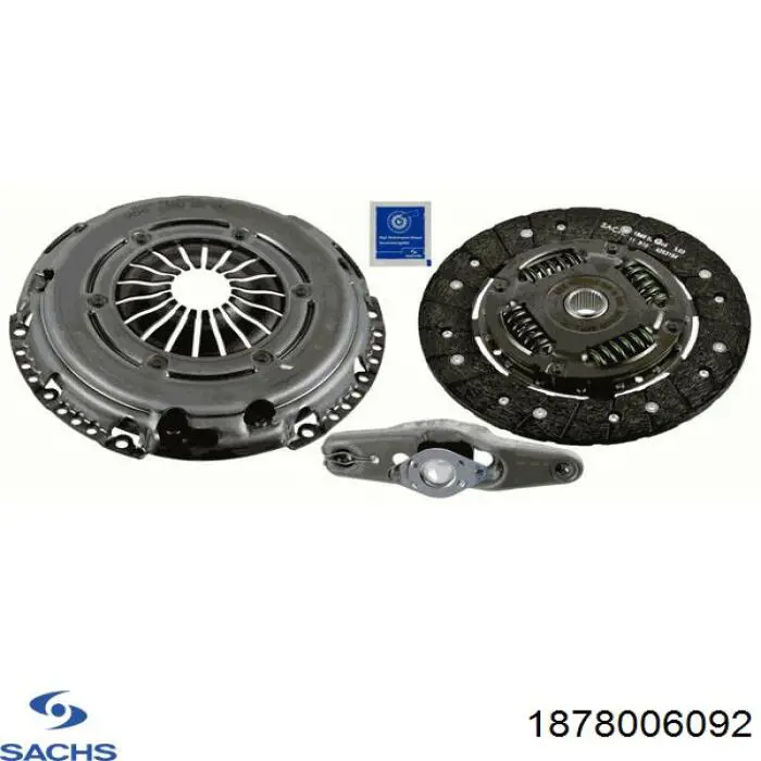 Диск сцепления Sachs 1878006092 цена, от 300.75 USD