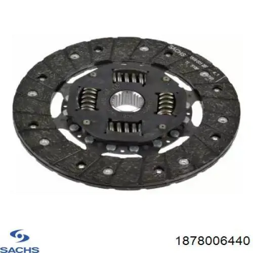 ADU173112 Blue Print Диск сцепления ведомый