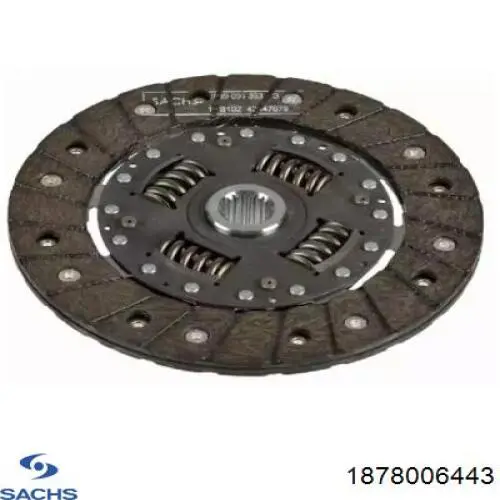 1878006443 Sachs диск сцепления