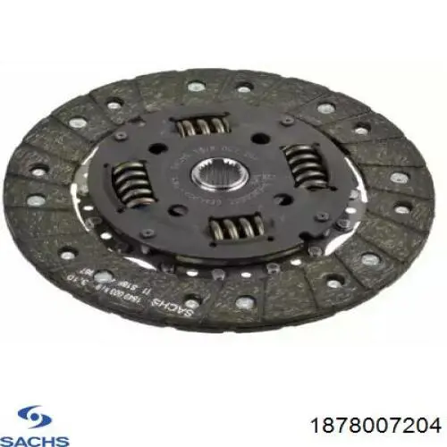 Купить 1878007204 Sachs Диск сцепления