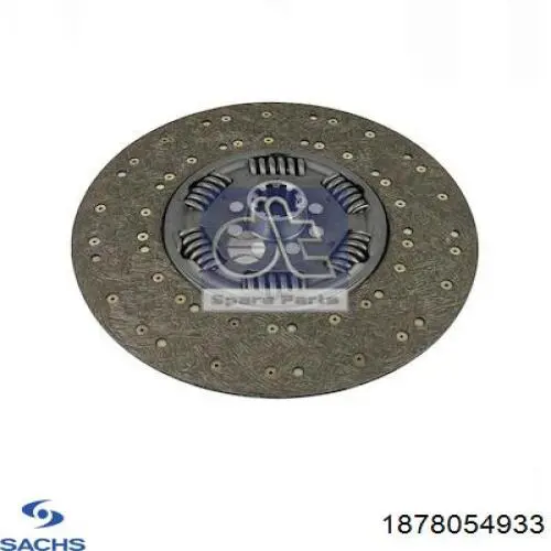 Диск сцепления 1878054933 Sachs