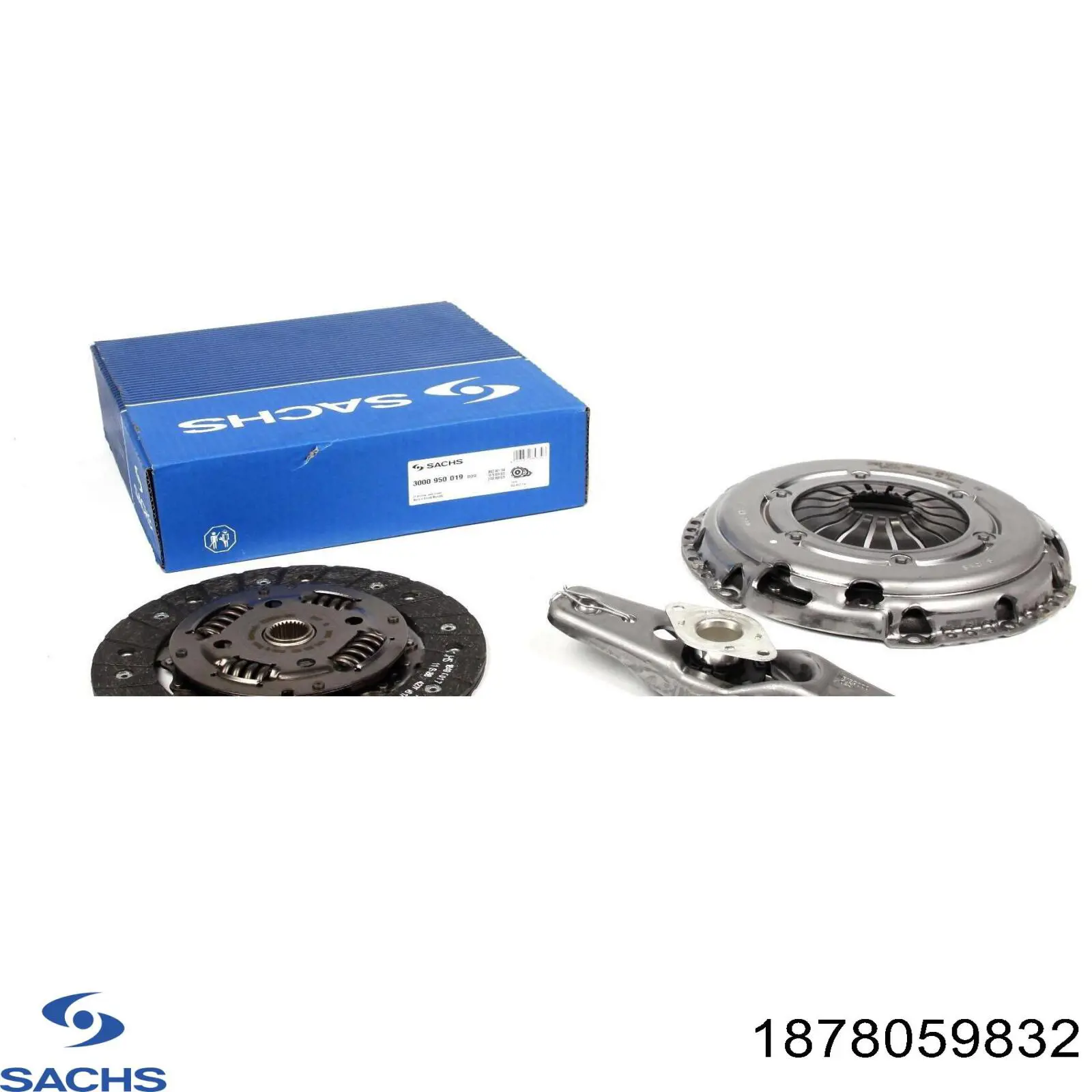 Купить 1878059832 Sachs Диск сцепления