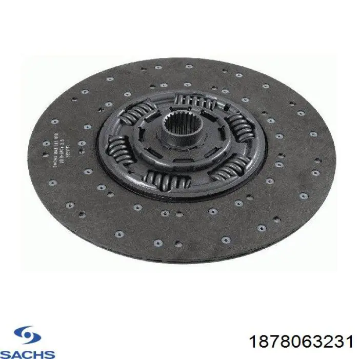Диск сцепления 1878063231 Sachs