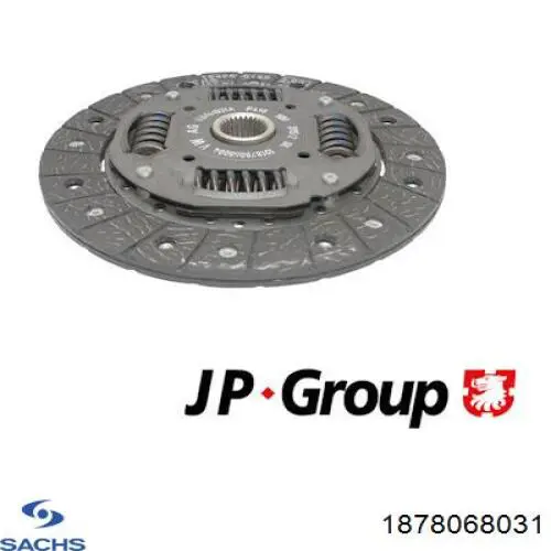 Купить 1878068031 Sachs Диск сцепления