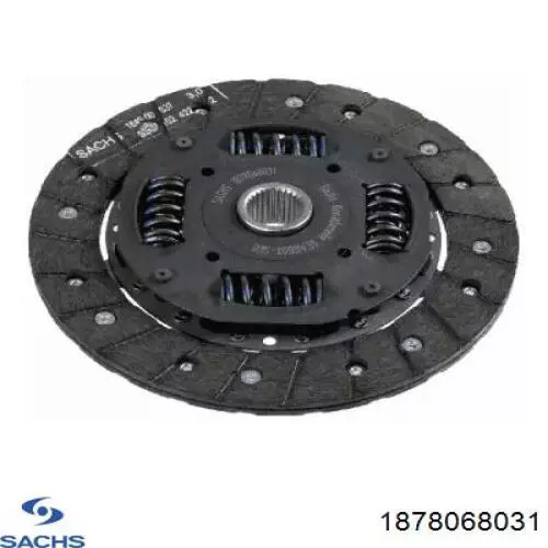 Диск сцепления 1878068031 Sachs