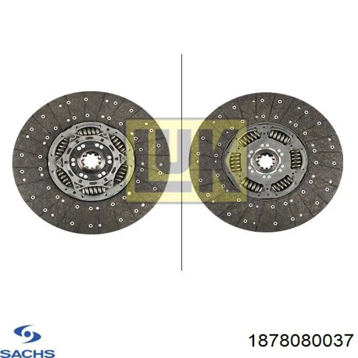 Купить 1878080037 Sachs Диск сцепления