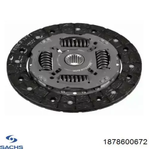 Диск сцепления Sachs 1878600672 цена, от 25.94 USD