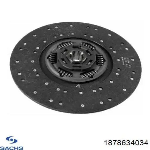 Купить 1878634034 Sachs Диск сцепления