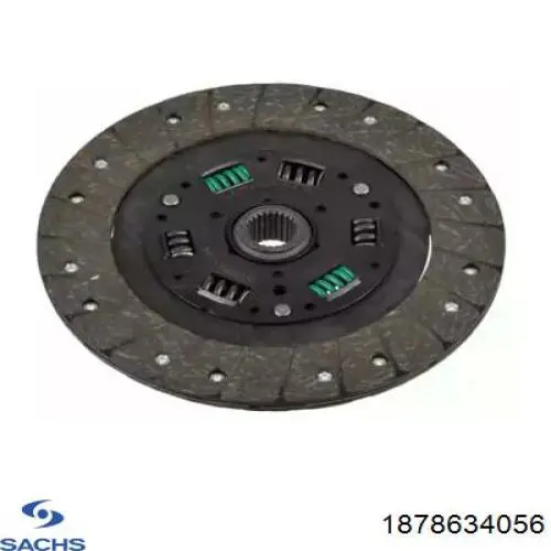Диск сцепления Sachs 1878634056 цена, от 32.68 USD