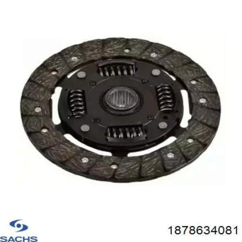 Диск сцепления Sachs 1878634081 цена, от 81.41 USD