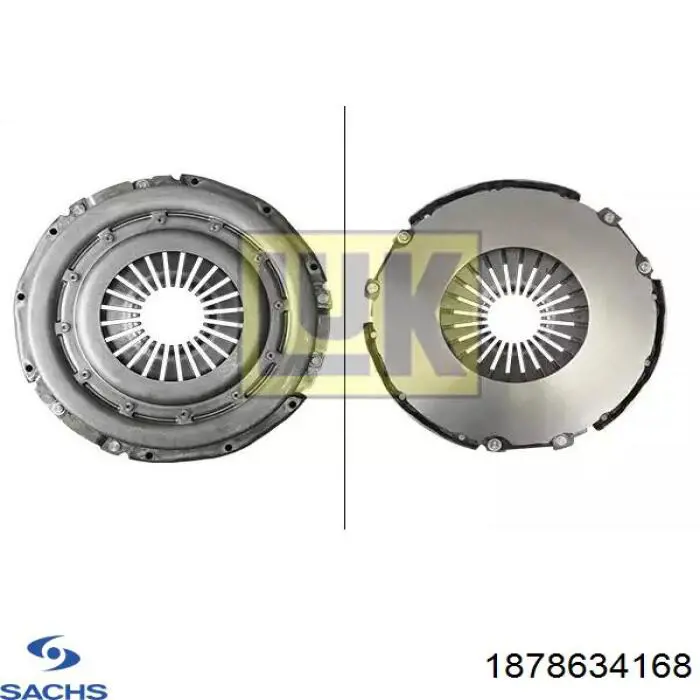 Купить 1878634168 Sachs Диск сцепления